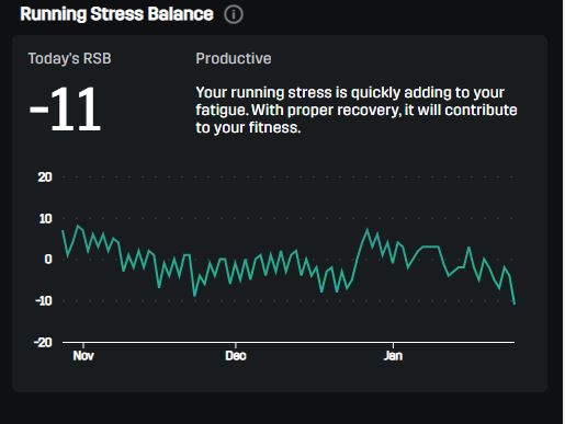 Stryd Running Stress Balance