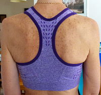 Racerback sports bra